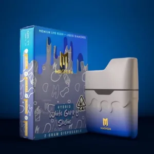 Magnum white gummy slushie