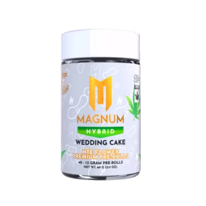 magnum labs wedding cake